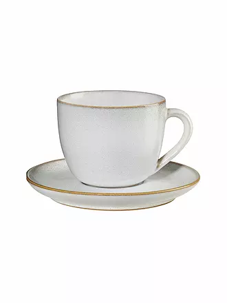 ASA SELECTION | Cappuccinotasse mit Untertasse 0,23l Saisons Sand | 